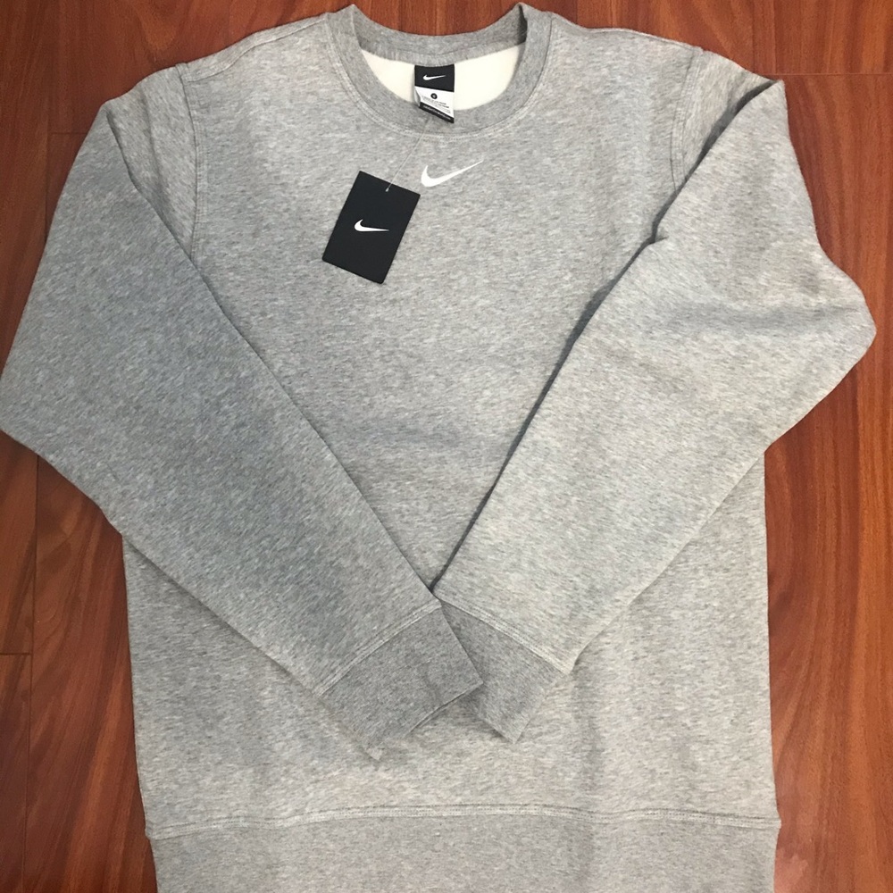 Nike Center Swoosh Crewneck Sweater Mens Small